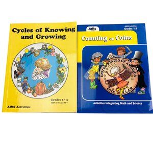 Cycles Of Knowing & Growing Counting On Coins AIMS Activity Books Grades 1-3